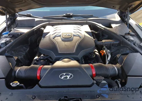 2015 Hyundai Genesis 5.0 from USA, damaged, VIN KMHGN4JF6FU041921